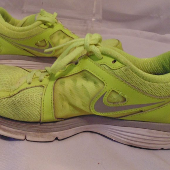 Women’s Nike Dual Fusion Run 3 Bright Yellow Running Walking 525752-700  size 9 - Picture 6 of 11